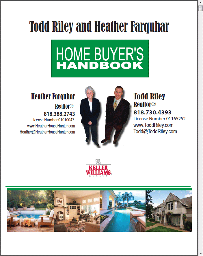Simi Valley First Time Buyers Handbook